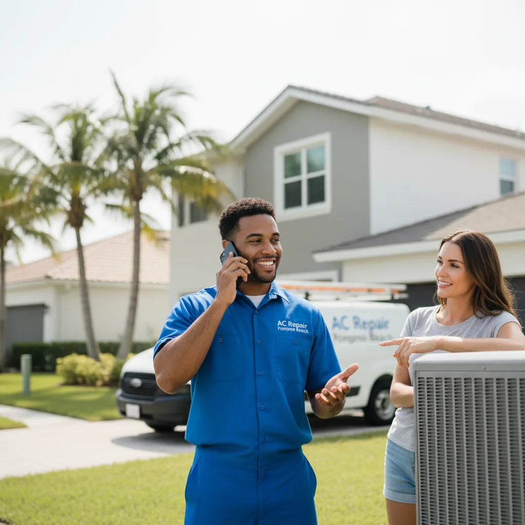 AC Repair Pompano Beach customer support in Titusville